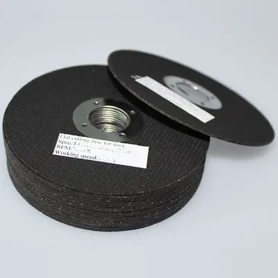 10x 5" 125mm CUTTING INOX WHEEL DISC | Grinder Cut | 80M/S Metal Steel | 94008003