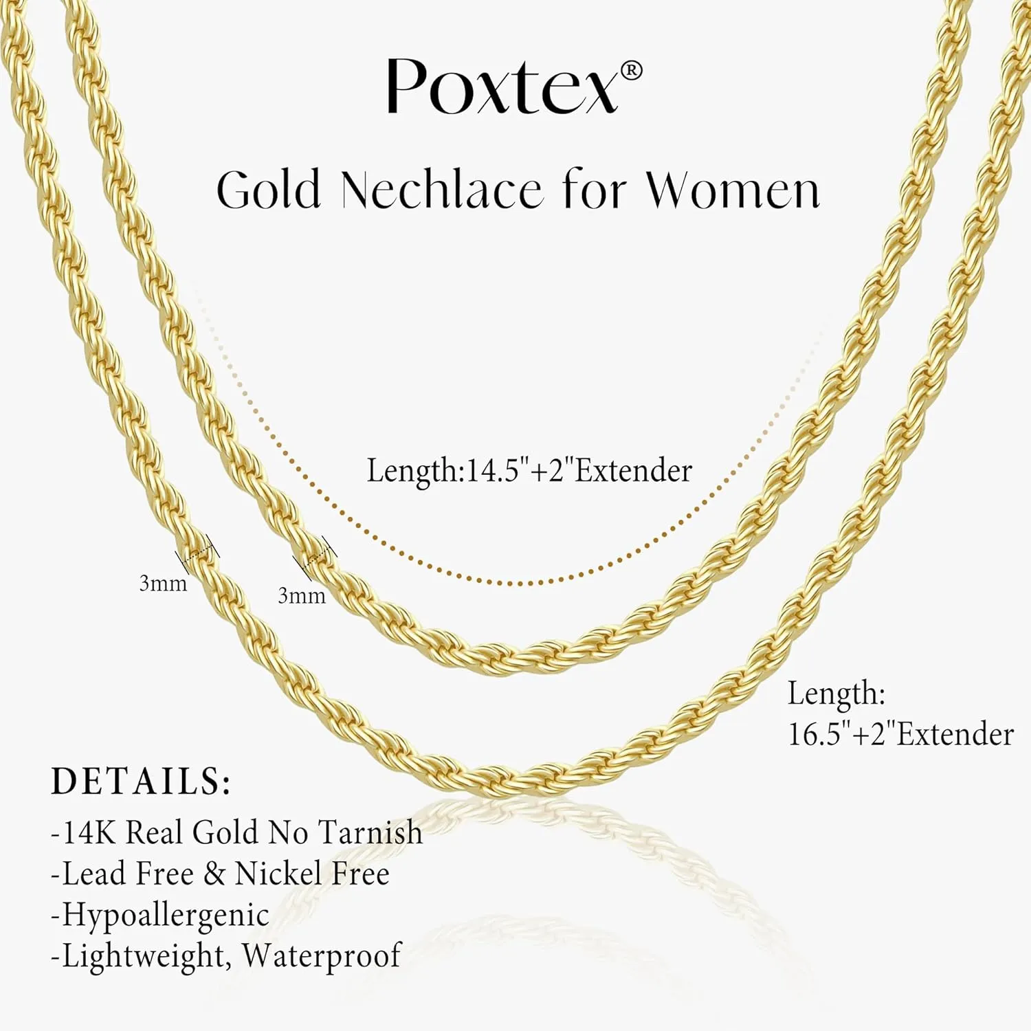 14K Gold Herringbone Necklaces for Women,Layered Dainty Silver Stack Snake Parperclip Rope Cuban Chain Necklaces for Womens,Thin Stack Trendy Choker Jewelry Sets for Women Gifts