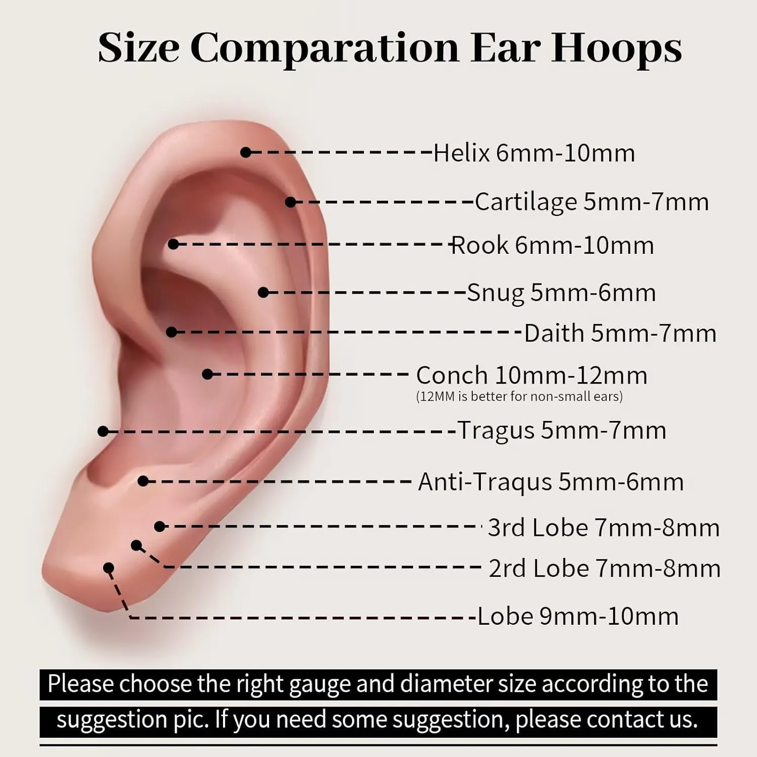 20G 18G 16G 14G Hinged Nose Rings Hoops: 2 Pcs Surgical Steel Seamless Twisted CZ Nose Rings Clicker for Septum Lip Piercing Cartilage Helix Tragus Conch Rook Daith Lobe Earrings 6mm 7mm 8mm 9mm 10mm 12mm Body Piercing Jewelry