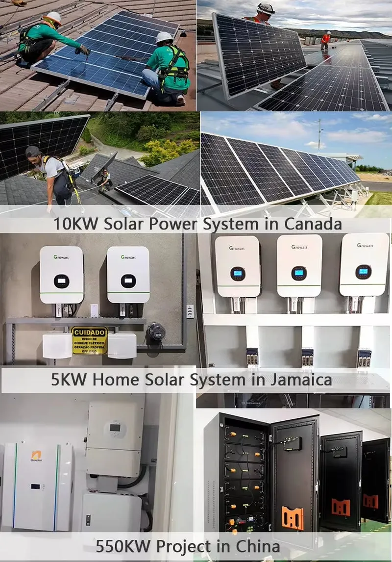 2Kw 3Kw 5Kw 30Kw Hybrid Solar Panel off Grid Solar Photovoltaic System with Lithium Battery Growatt Inverter