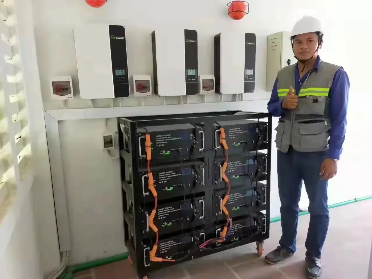 2Kw 3Kw 5Kw 30Kw Hybrid Solar Panel off Grid Solar Photovoltaic System with Lithium Battery Growatt Inverter