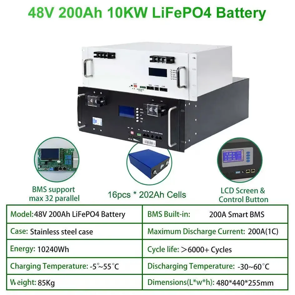 2Kw 3Kw 5Kw 30Kw Hybrid Solar Panel off Grid Solar Photovoltaic System with Lithium Battery Growatt Inverter