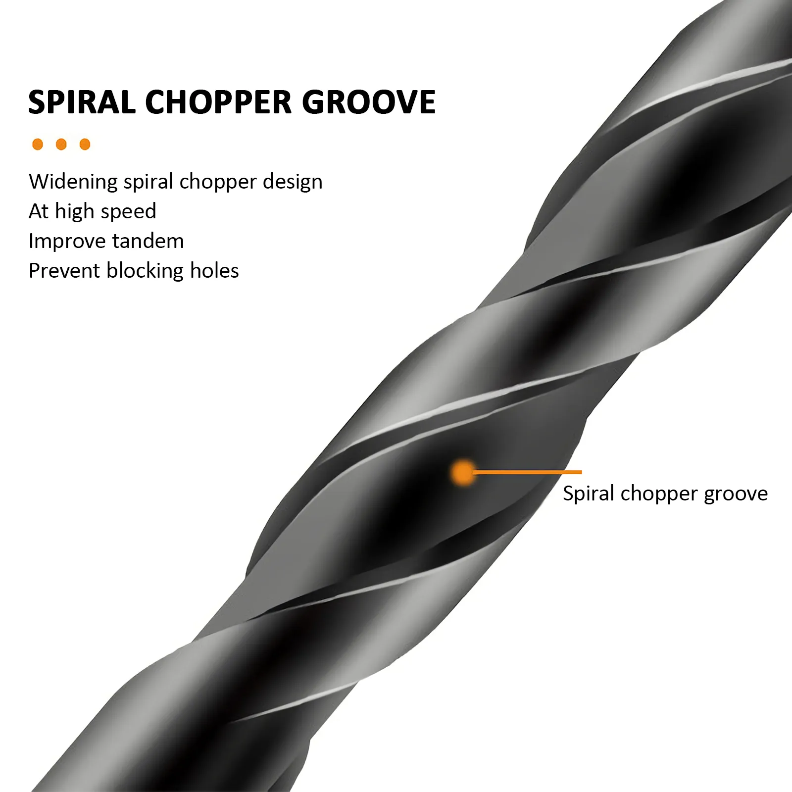 4PCS Drill Set | Hex Tile Drill Bit | Glass Ceramic Bric | Hex Shank Cross Spear Head