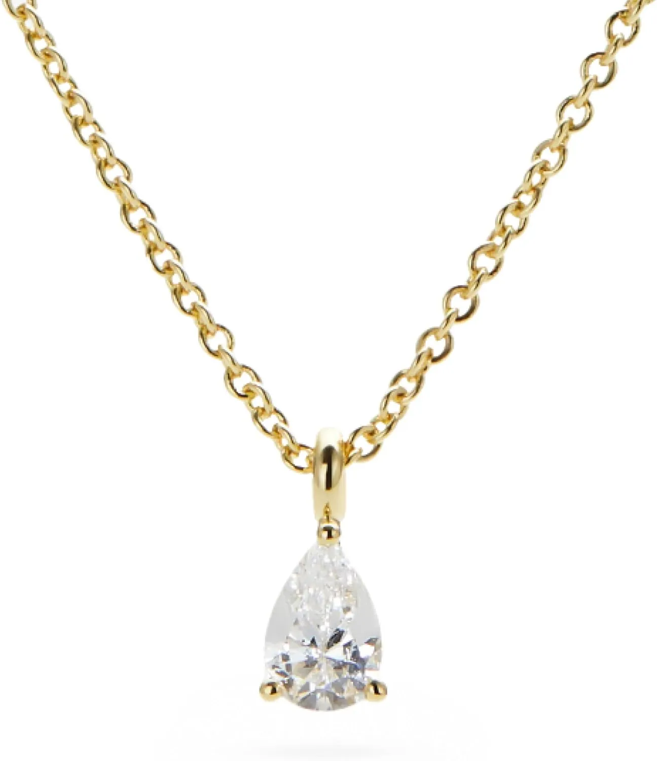 Ana Luisa Pendant Necklaces for Women - 14K Gold Plated and Silver Rhodium Plated Necklace - Pearl, Heart, Circle, Moonstone, Gemstone Charm Styles - Hypoallergenic, Dainty, Trendy Layering Necklaces