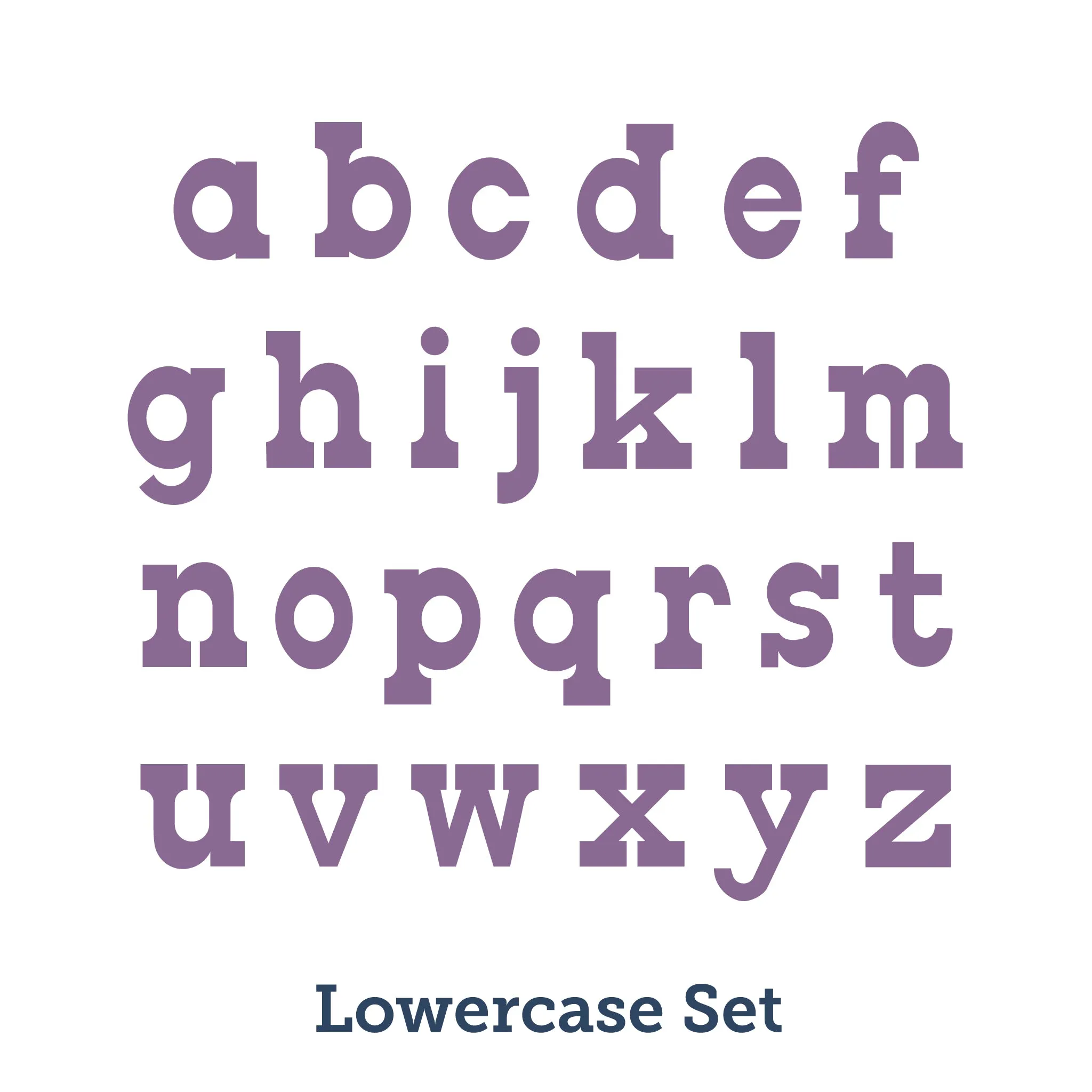 Carnival Alphabet - 5"