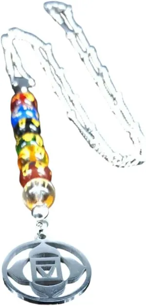 Carving Buddhist Beads Stainless Steel Statement Necklace Women 7 Color Necklaces & Pendants Jewelry Collier Femme DANS03625