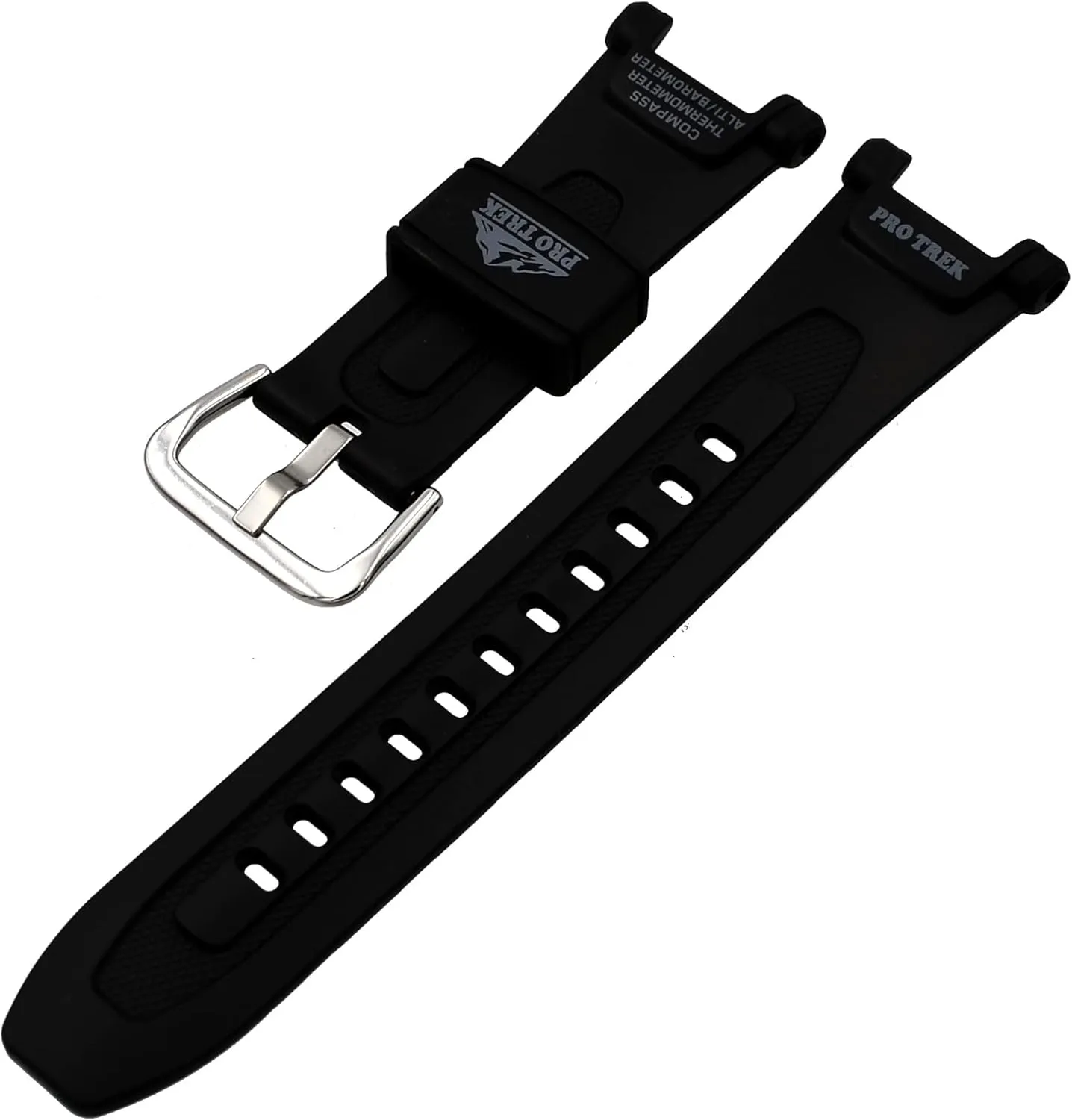 Casio 10631626 Genuine Factory Black Protrek Replacement Band - PRG240-1, PRG240-1B PRG40-3V