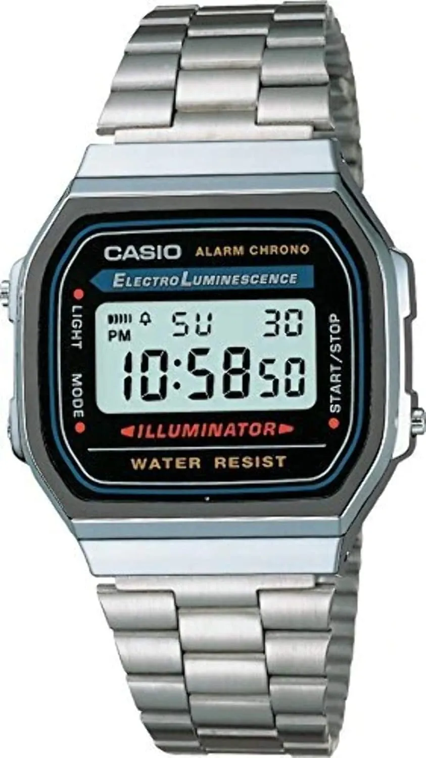 Casio A168W-1 Casio Illuminator Watch