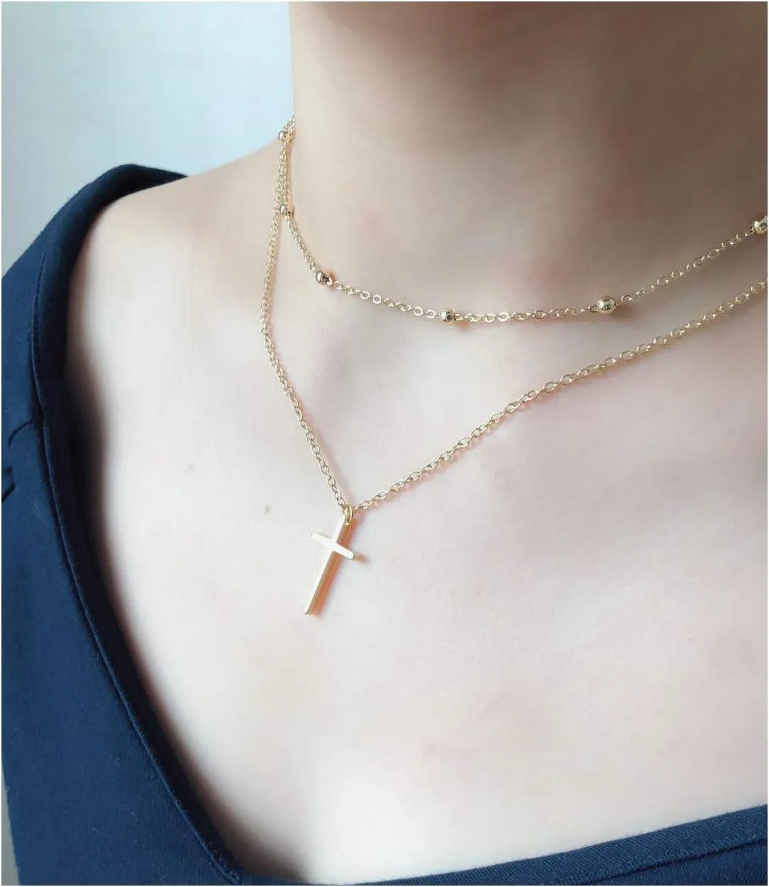 Charm Necklace for Women Summer Beachy Seashell Necklaces Dainty Gold Paperclip Chain Necklace Trendy Heart Star Bow Shell Charm Necklaces Beach Jewelry for Women Summer Vacation