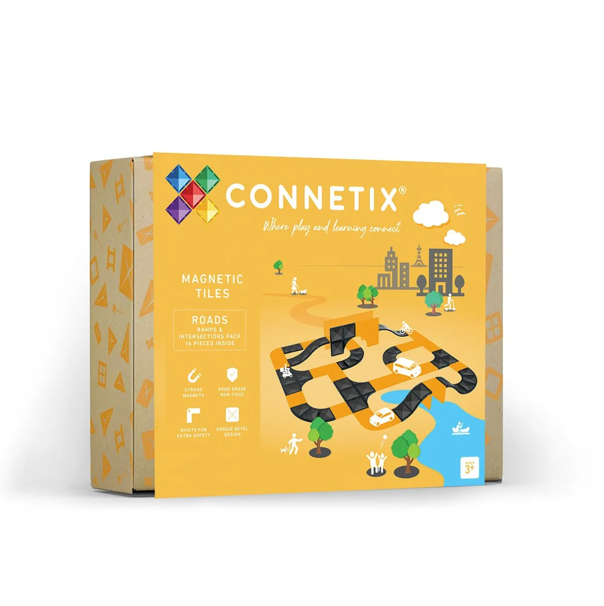 Connetix Roads Ramps Expansion 16