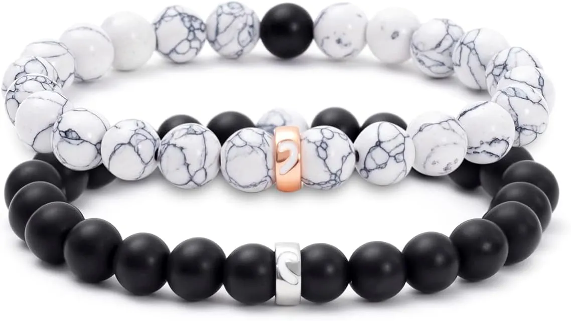 Couples BraceletsHis And Her Matching Couple Ring Bracelet Jewelry Gifts