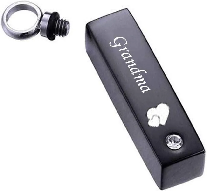Cremation Jewelry Urn Necklaces for Ashes Keepsake Memorial Pendant Necklace