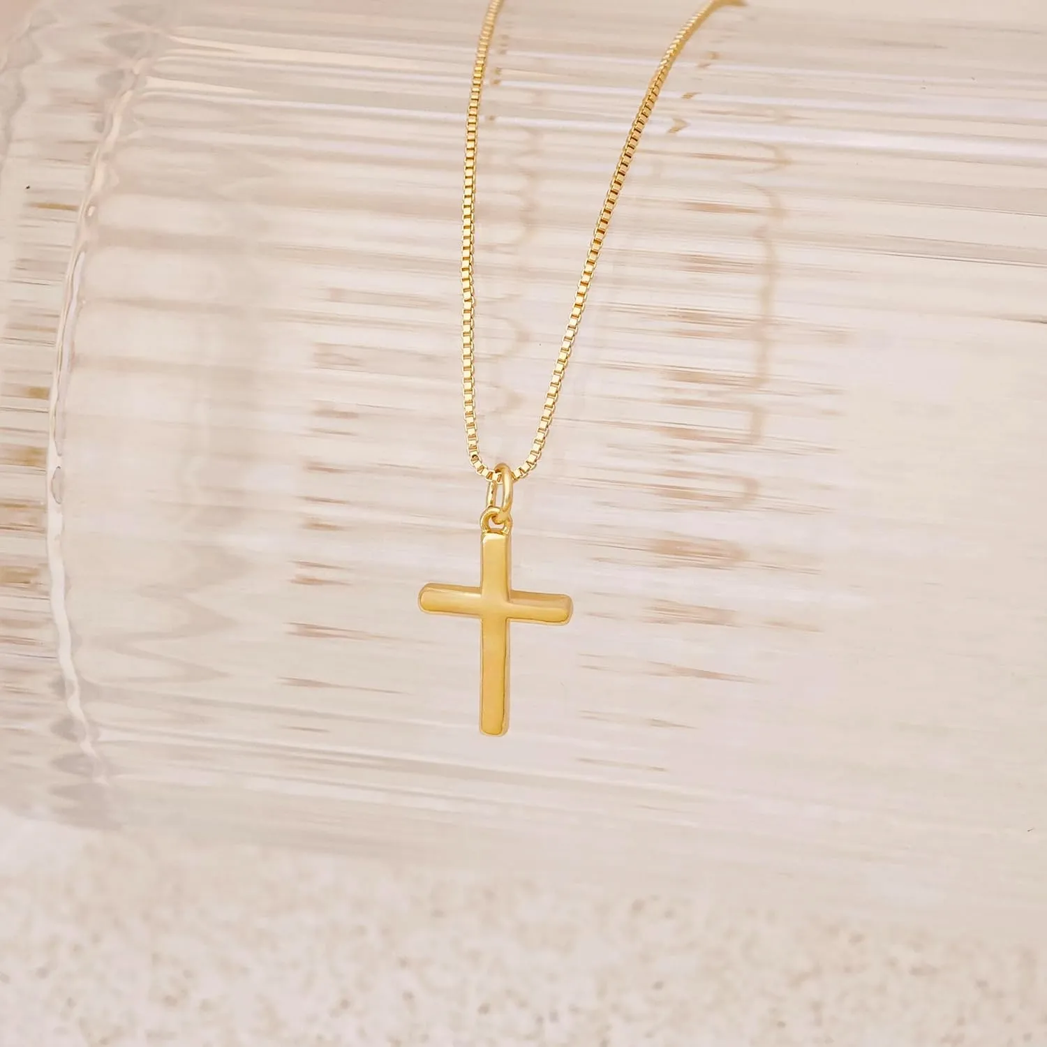 Cross Necklace for Women, Dainty Gold Necklace Cross 14k Gold Cross Necklaces for Women Trendy Diamond Crown Cross Choker Pendant Necklaces Religious Christian Baptism Faith Jewelry