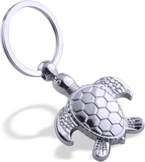 Cute Sea Turtle Keyring Keychain Classic 3D Pendant Key Bag Chain Creative Gift