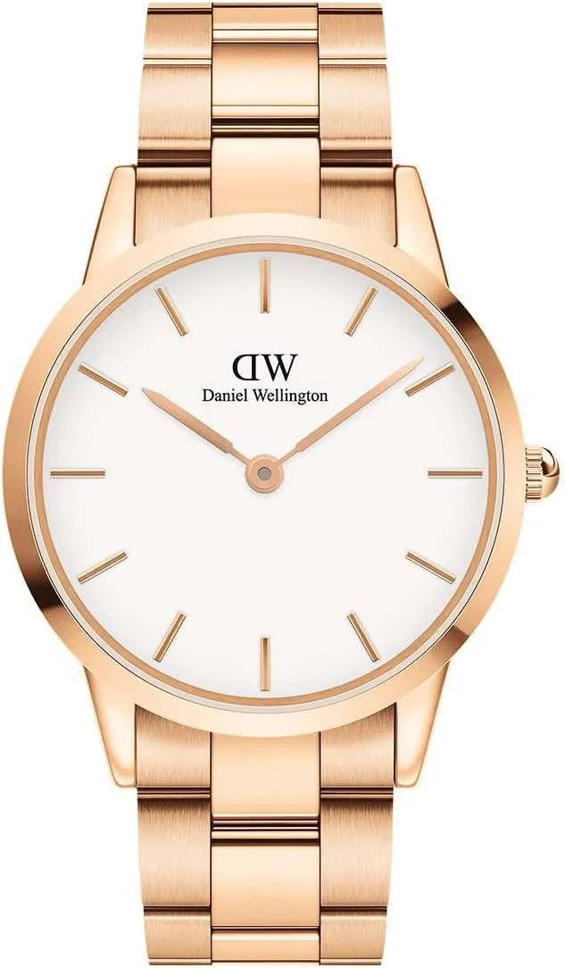 Daniel Wellington Iconic Watch Rose Gold Stainless Steel (316L)
