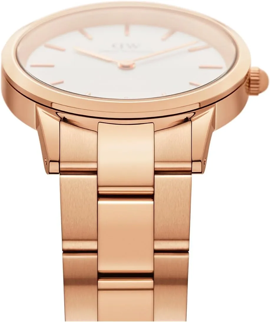 Daniel Wellington Iconic Watch Rose Gold Stainless Steel (316L)
