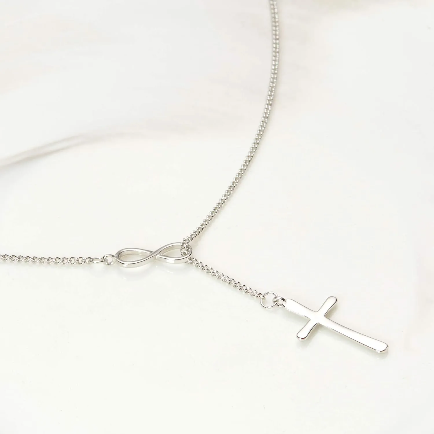 Dear Ava Infinity Congratulations Necklace | Prefect Gifts For Women and Girls | Modern Jewelry Pendant with Heartfelt Card | Graduation Pregnancy Anniversary Wedding Gift for Daughter Friend Sister
