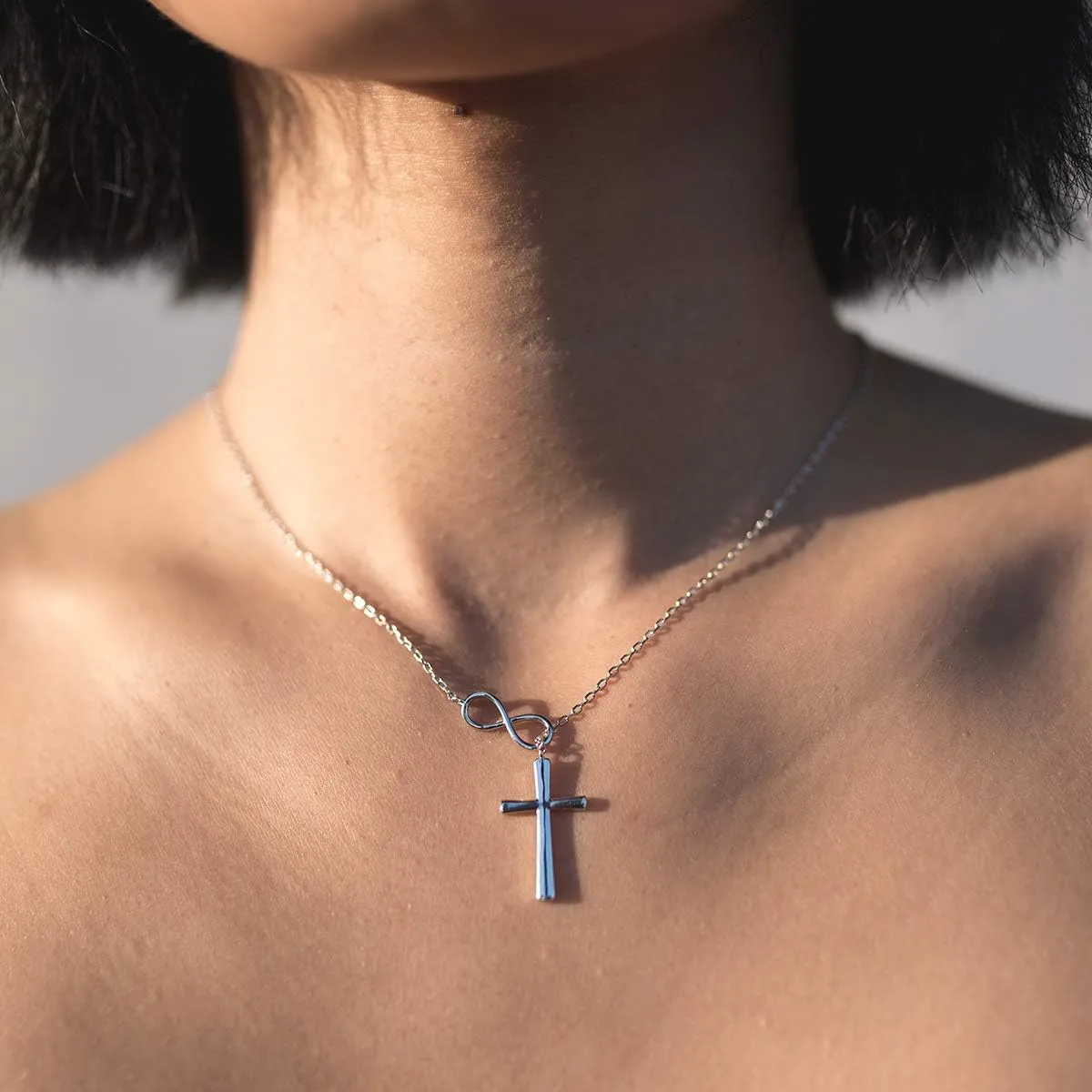 Dear Ava Infinity Congratulations Necklace | Prefect Gifts For Women and Girls | Modern Jewelry Pendant with Heartfelt Card | Graduation Pregnancy Anniversary Wedding Gift for Daughter Friend Sister