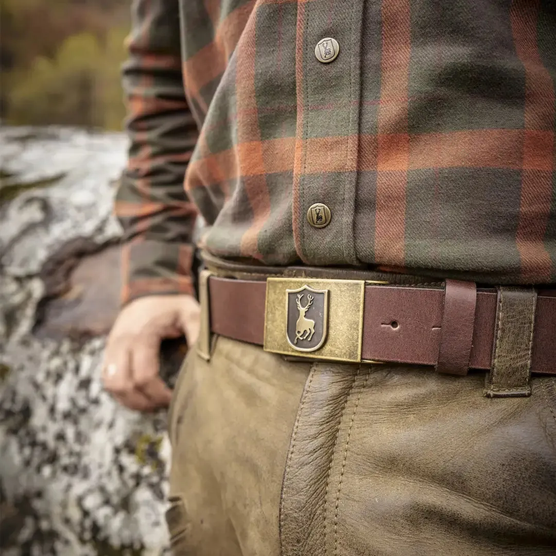 Deerhunter Adjustable Leather Belt