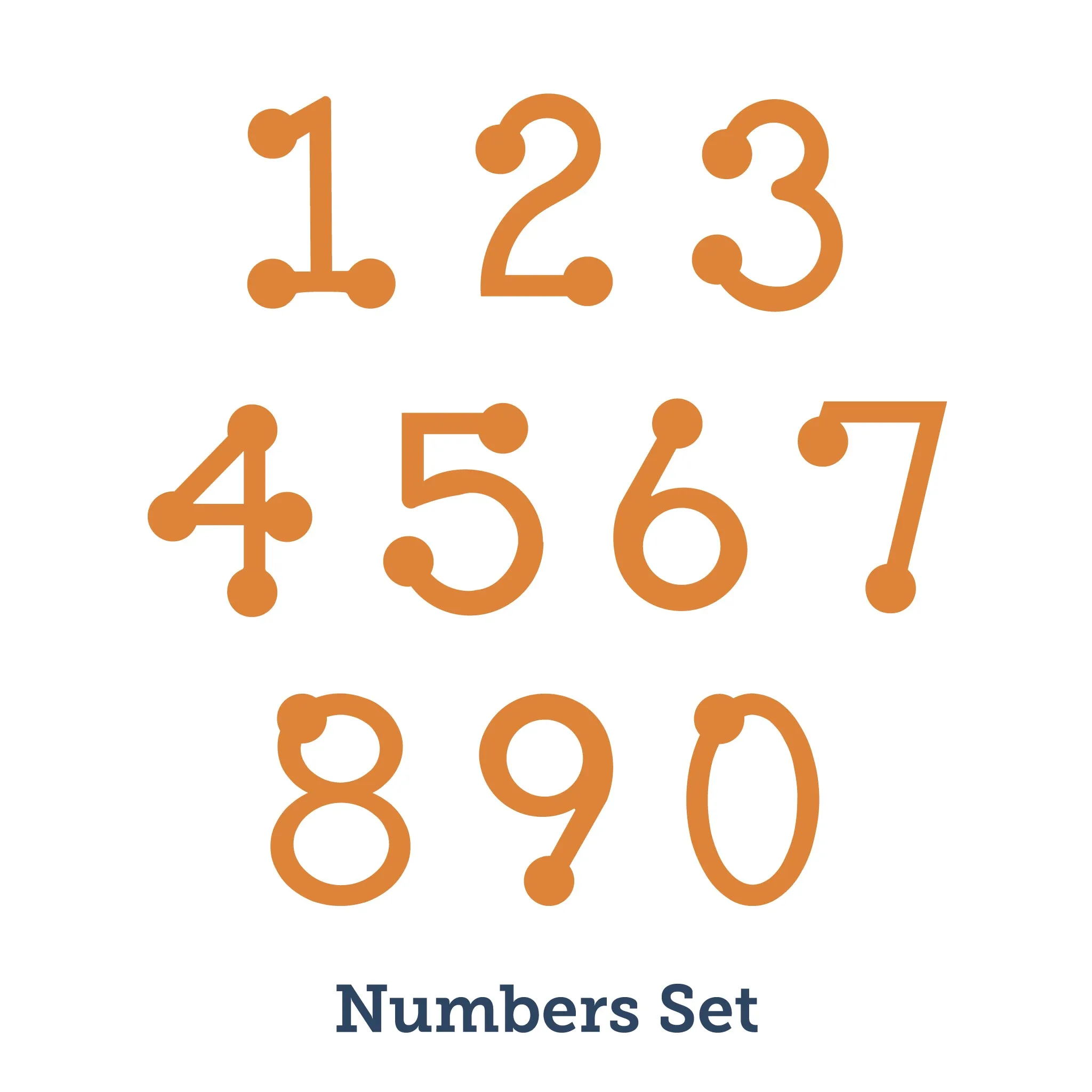 DJ Inkers Dot Alphabet - 2"