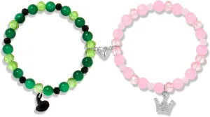 Elphaba Galinda Friendship Matching Bracelets BFF Couples Accessories Gift for Witch Merch Jewelry