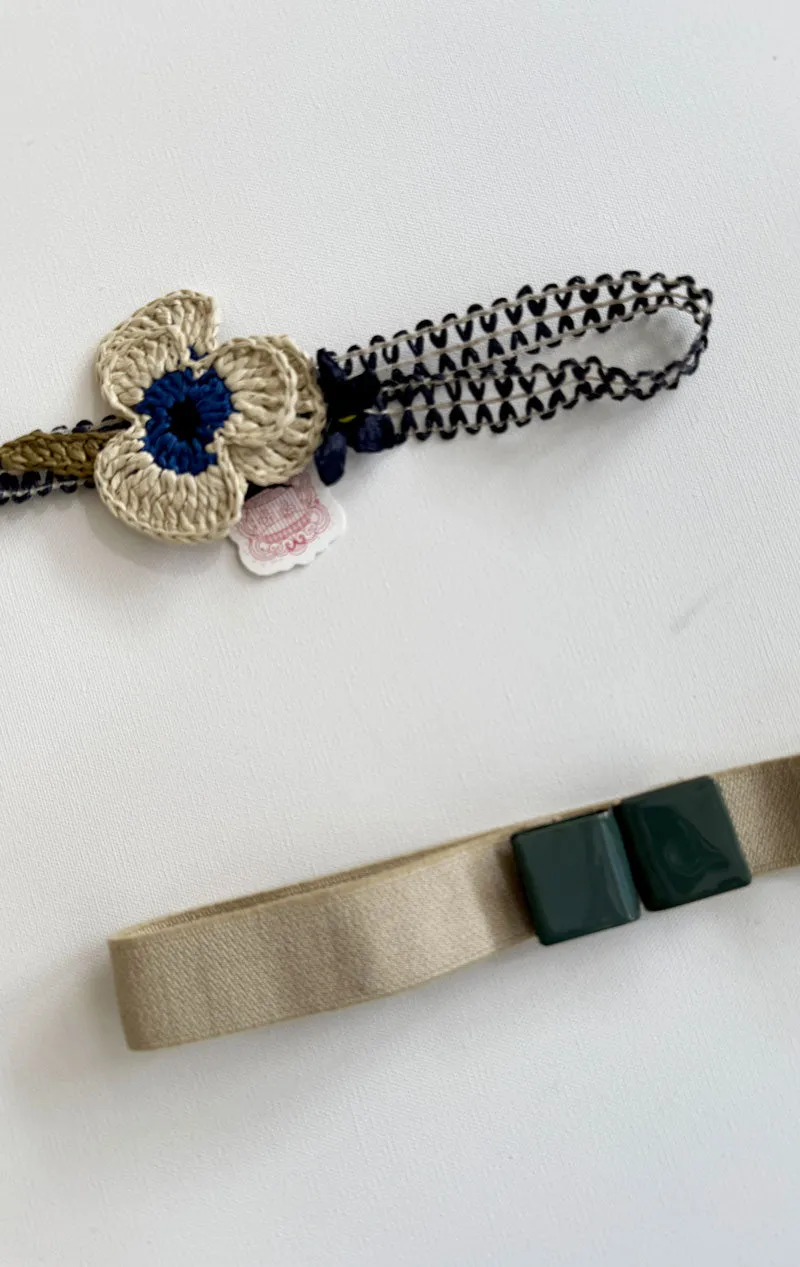 Exquisitee J - Elastic belt Floral