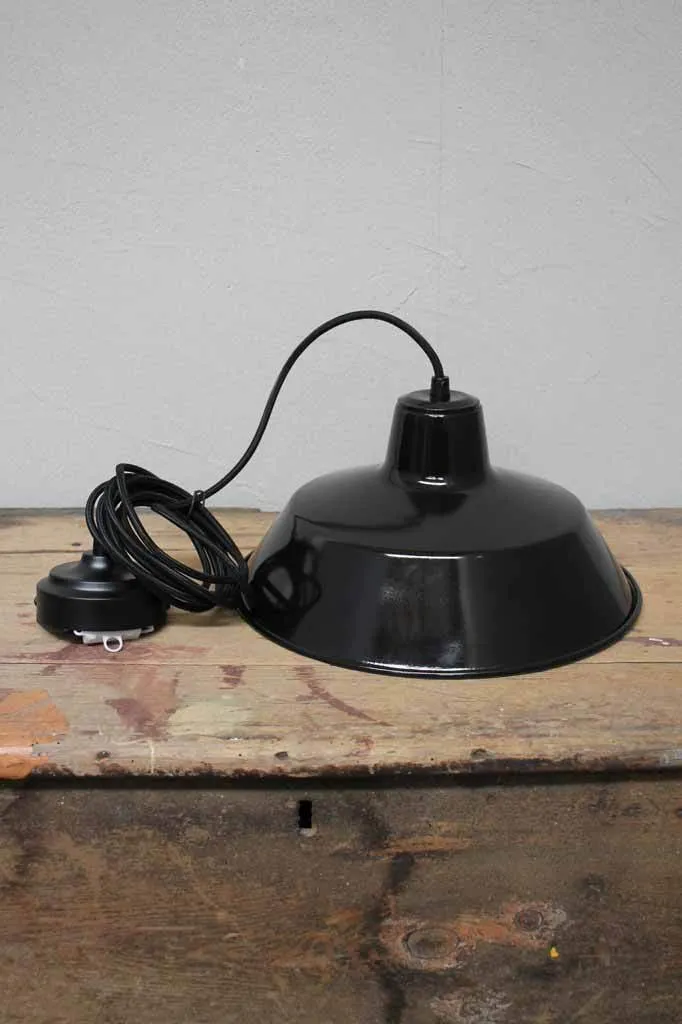 Factoryette Glass Pendant Light