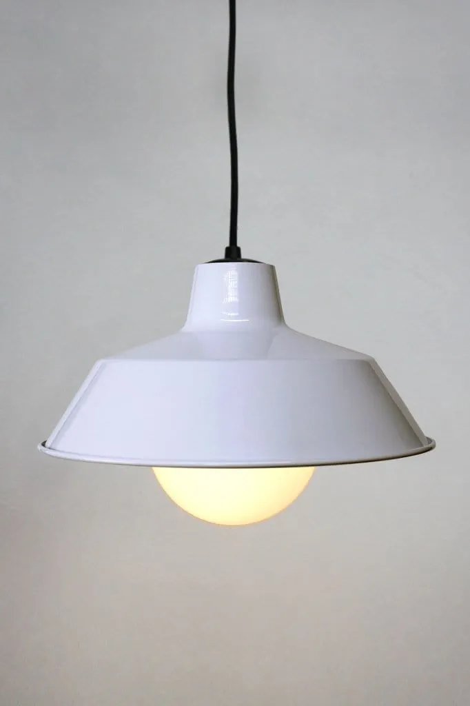 Factoryette Glass Pendant Light