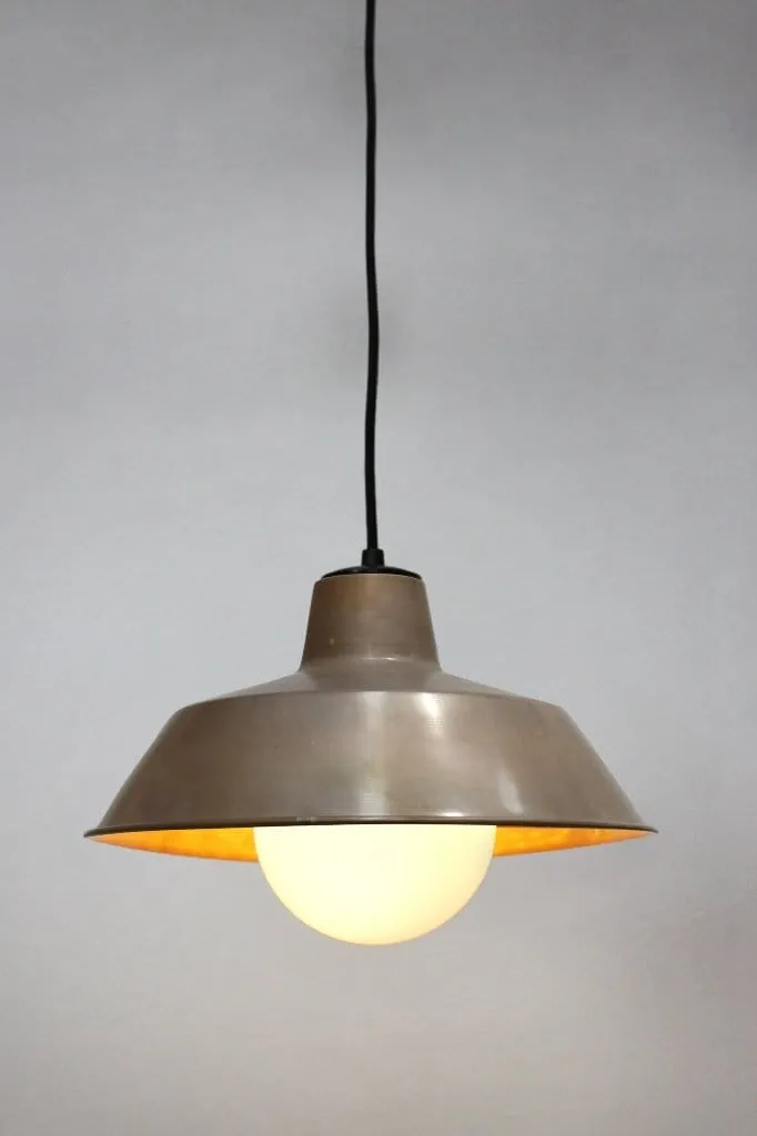 Factoryette Glass Pendant Light