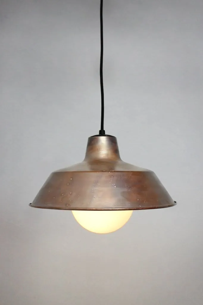 Factoryette Glass Pendant Light