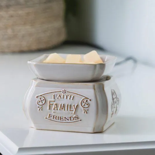 Faith Family Friends 2-In-1 Classic Fragrance Warmer