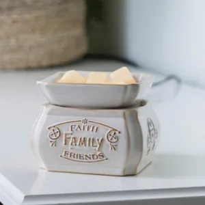 Faith Family Friends 2-In-1 Classic Fragrance Warmer