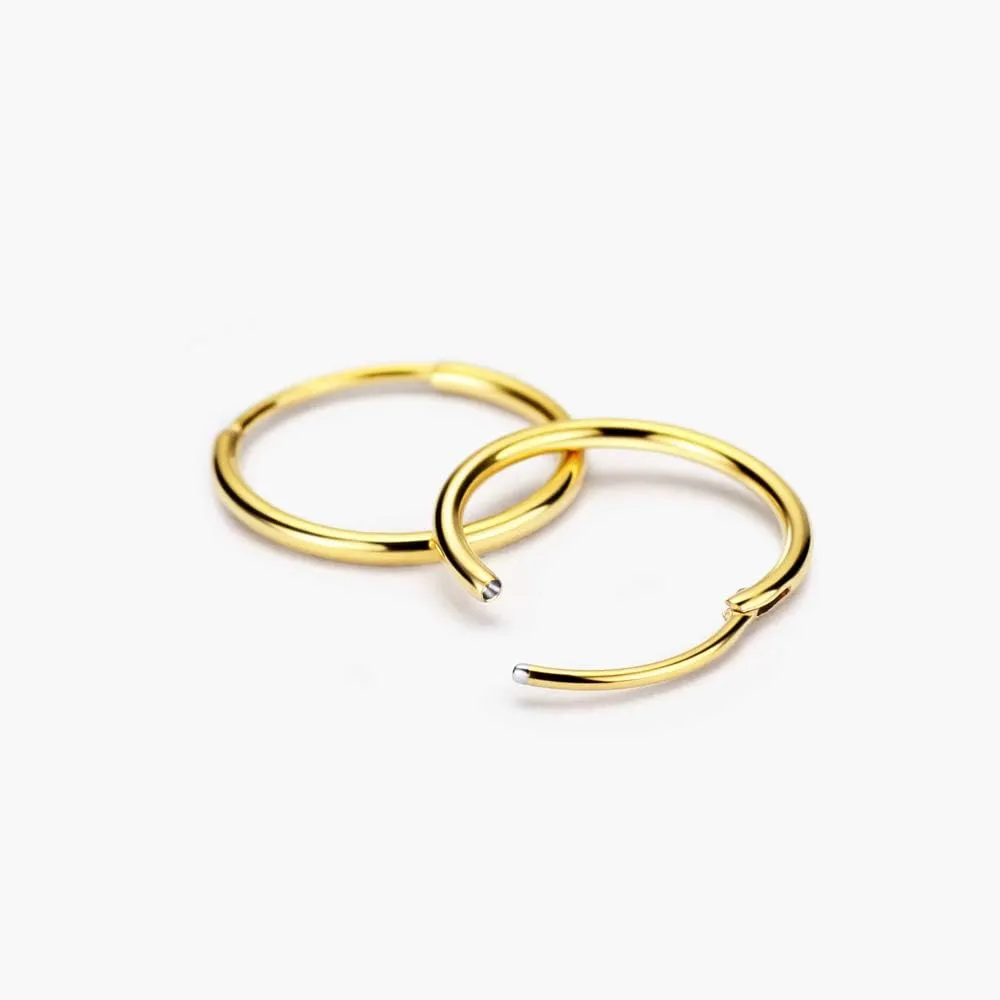 FANSING Earrings for Women Hoop Earrings Trendy Cartilage Earring Hoop Surgical Steel Earrings for Men