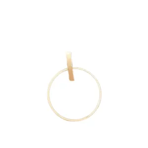 Geometric Circle Bar Earrings Hollow Circle Hoop Drop Earrings Big Circle Studs Earrings Exaggerated Circle Earrings Bar Stud Earrings Jewelry for Women and Girls