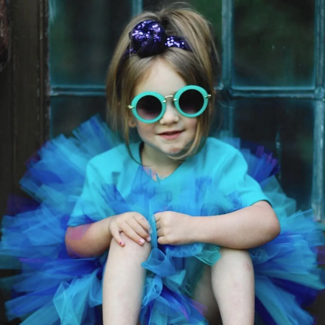 Girl's Round Sunglasses