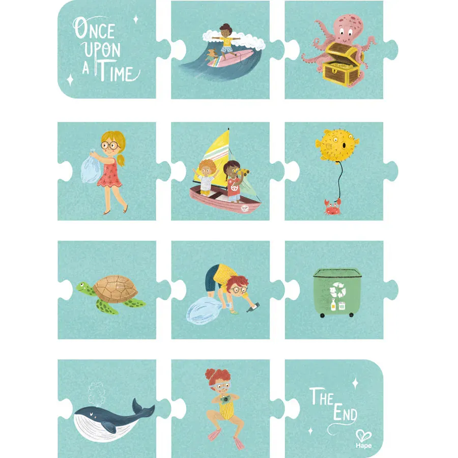 Hape Ocean Friends Puzzle (78 x 20cm)