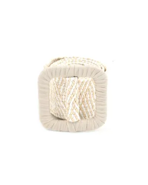 Higgins Elastic Belt- White