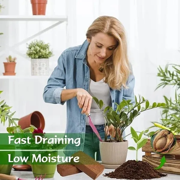 Hot Sale 49% OFF - Premium Organic Coconut Coir Bricks For Plants