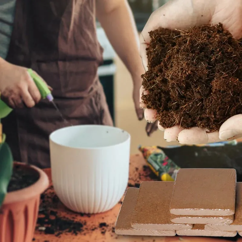 Hot Sale 49% OFF - Premium Organic Coconut Coir Bricks For Plants