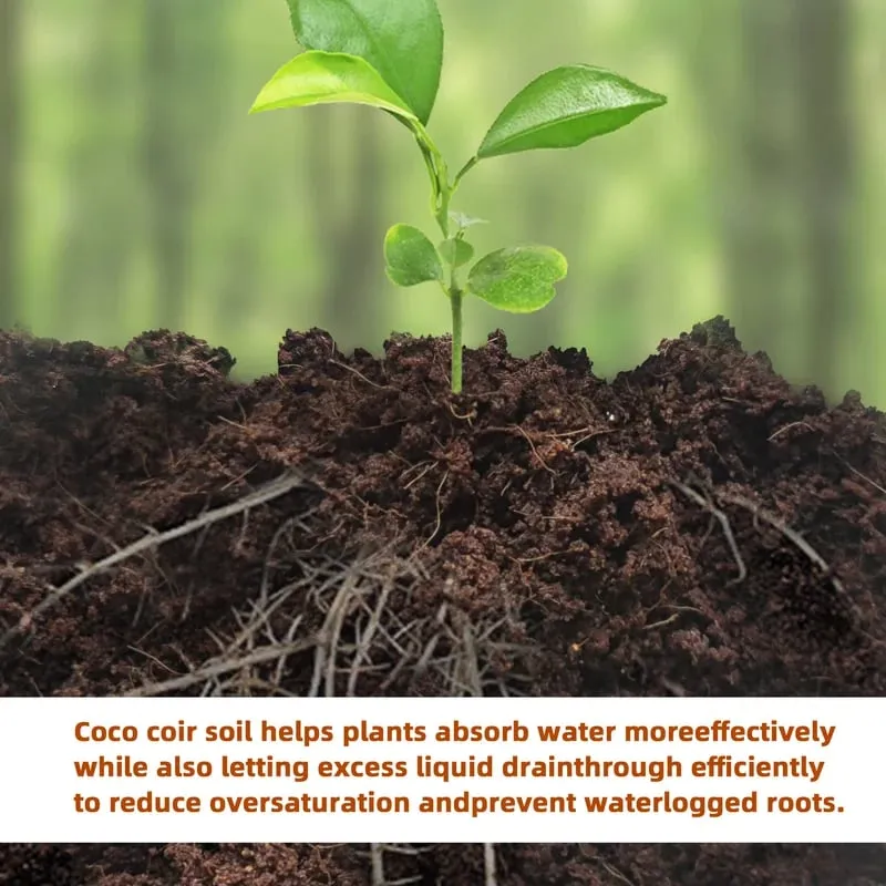 Hot Sale 49% OFF - Premium Organic Coconut Coir Bricks For Plants