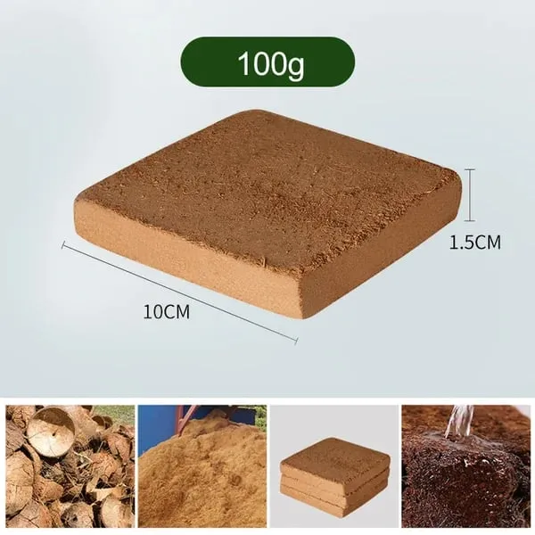 Hot Sale 49% OFF - Premium Organic Coconut Coir Bricks For Plants
