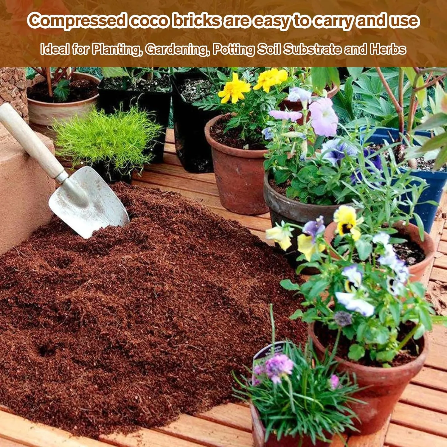 Hot Sale 49% OFF - Premium Organic Coconut Coir Bricks For Plants