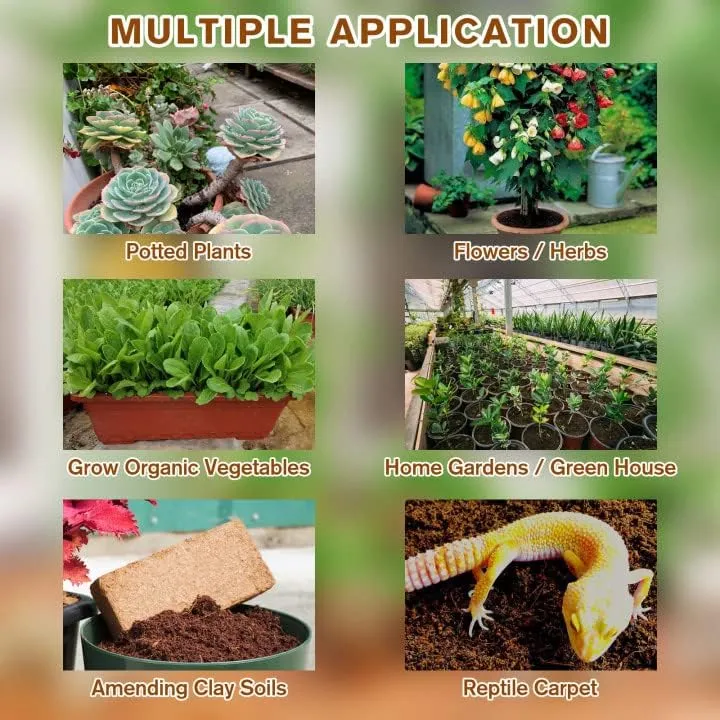 Hot Sale 49% OFF - Premium Organic Coconut Coir Bricks For Plants