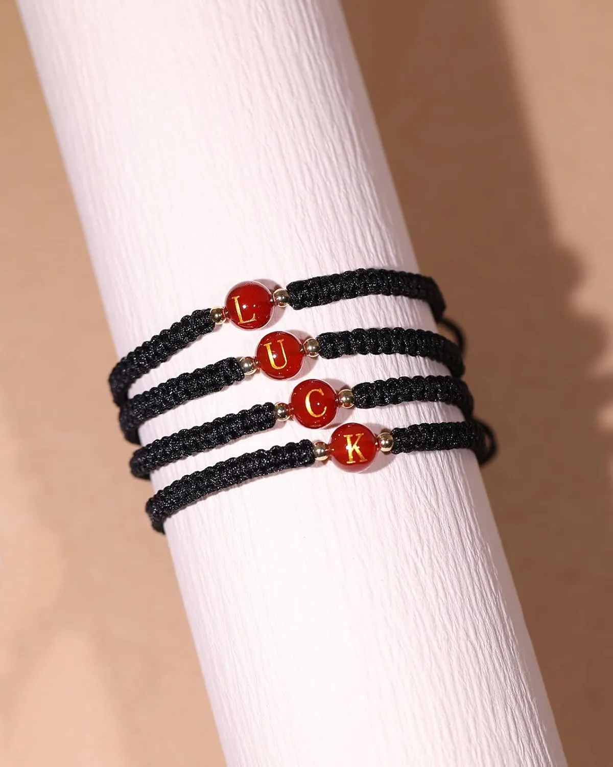 Initial Friendship Bracelets Couples Letter Adjustable Handmade Rope Braided Bracelets for Women and Men Jewelry Gifts Unisex