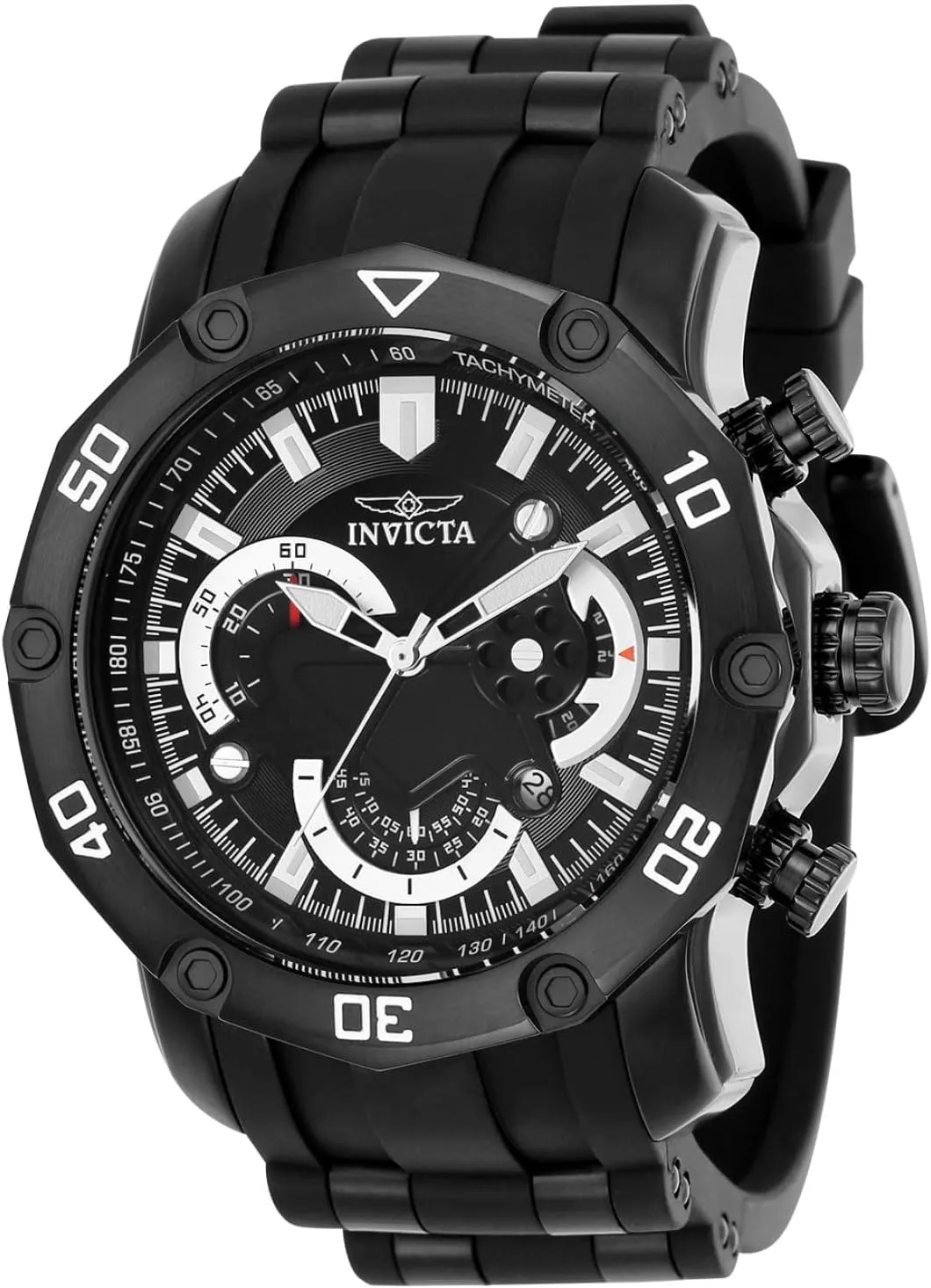 Invicta Men's 22799 Pro Diver Analog Display Quartz Black Watch