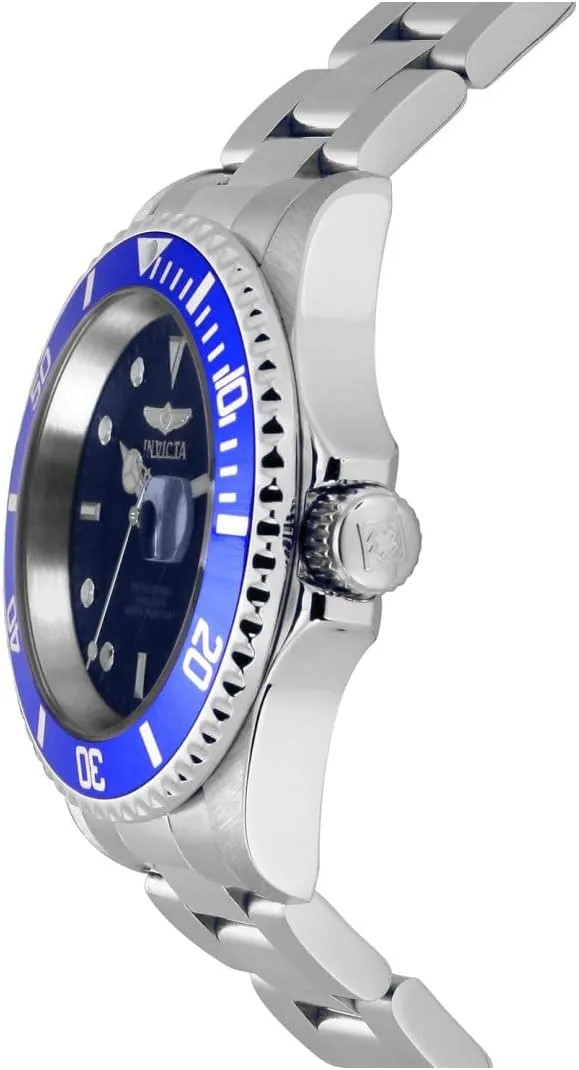 Invicta Men's Pro Diver Quartz Watch with Stainless Steel Strap
