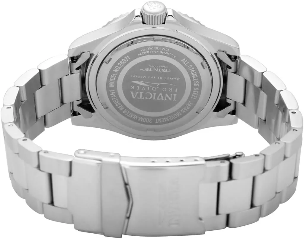 Invicta Men's Pro Diver Quartz Watch with Stainless Steel Strap