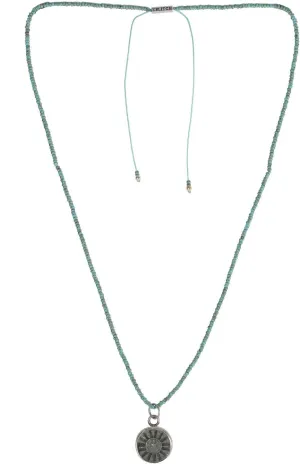 KELITCH 925 Silver Buddha Necklaces Adjustable Strand Necklace Women Necklace