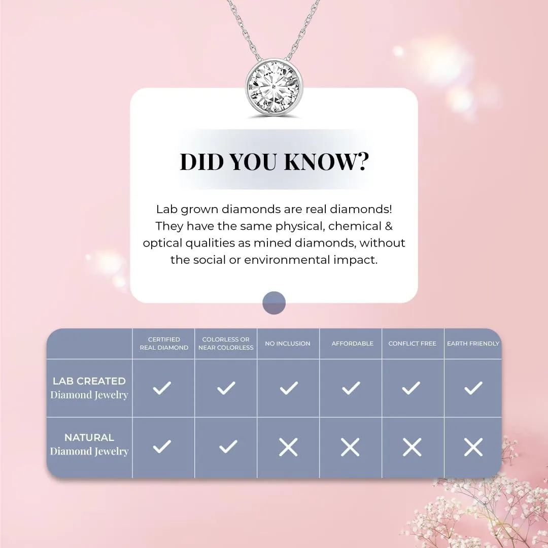 La Joya 1/2-2 CT. TW. Diamond Station Layering Necklaces | 925 Sterling Silver | 36 & 20 Inch Women's Gorgeous Diamond Jewelry