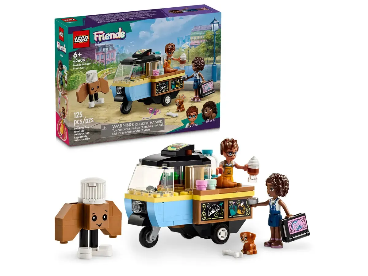 Lego Friends Mobile Bakery Food Cart 42606